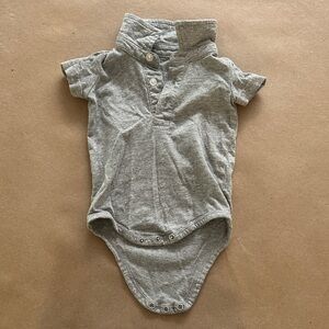 Primary Heather Gray Kids Bodysuit